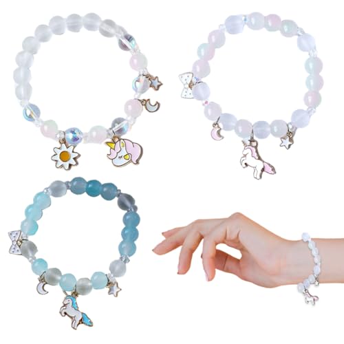 Einhorn-Armbänder, Kinderarmbänder mit Anhängern, bunte Kinderarmbänder für Jungen und Mädchen Einhorn-Armbänder, Kinderarmbänder mit Anhängern, bunte Kinderarmbänder für Jungen und Mädchen von RVYEIOP