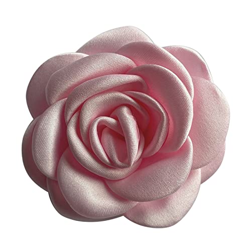 Camelia Brosche Frauen Mode Revers Pin Hut Zubehör Vintage Camelia Pin Revers Pin Pullover Kreuz von RWAJZAX