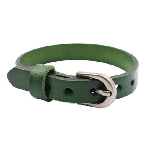 Lederarmband mit Multi-Fusion-Perlen, verstellbar, ideal für Partys oder Freizeit von RWAJZAX