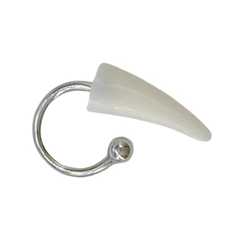 [RWAJZAX] Harz-Ringe mit Hufeisen-Design, elegantes Design, für Halloween und Halloween-Partys, Punk-Schmuck, Harz von RWAJZAX