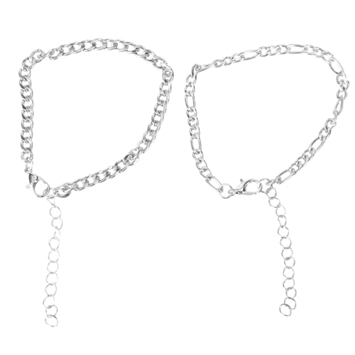 [RWAJZAX] Verstellbare Gliederkette aus Edelstahl, elegante Handkette, Fußkettchen von RWAJZAX