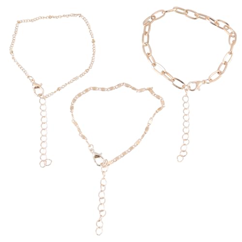 [RWAJZAX] Verstellbare Gliederkette aus Edelstahl, elegante Handkette, Fußkettchen von RWAJZAX
