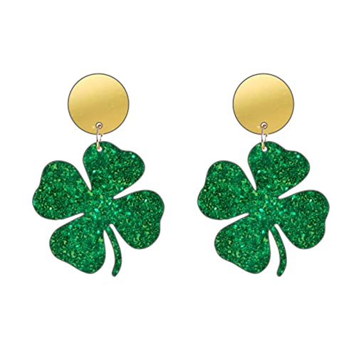 St. Patrick's Day Hängeohrringe Damen Acryl Hängende Ohrringe Damen von RWAJZAX