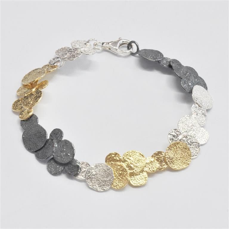Drei Farben Multi Kreis Armband von RobertWBawden