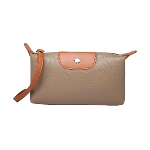 RWCCCRW Damen Geldbörsen Handtaschen Echtleder Kartenetuis Münzbörsen Beutel Geld Organizer Abendtaschen, Braun von RWCCCRW