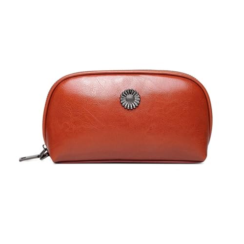 RWCCCRW Handtaschen Damen-Geldbörsen Münzgeldbörsen Beutel Geld-Organizer Abendtaschen aus echtem Leder Kartenetuis (Größe: Braun) von RWCCCRW