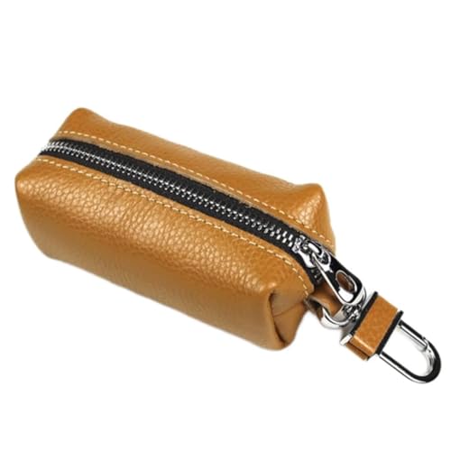 RWCCCRW Leder männlicher Schlüsselhalter Schlüsselanhänger Tasche Schlüsseletui Beutel Autoschlüssel Geldbörsen (Farbe: D, Größe: Universalgröße) (Farbe: D, Größe: Universalgröße) von RWCCCRW