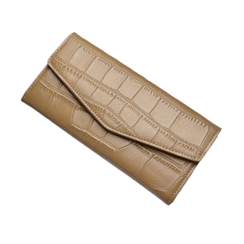 RWCCCRW Rindsleder-Geldbörsen Damen-Visitenkartenetuis Abendtaschen Handtaschen aus echtem Leder Geldscheinklammern von RWCCCRW