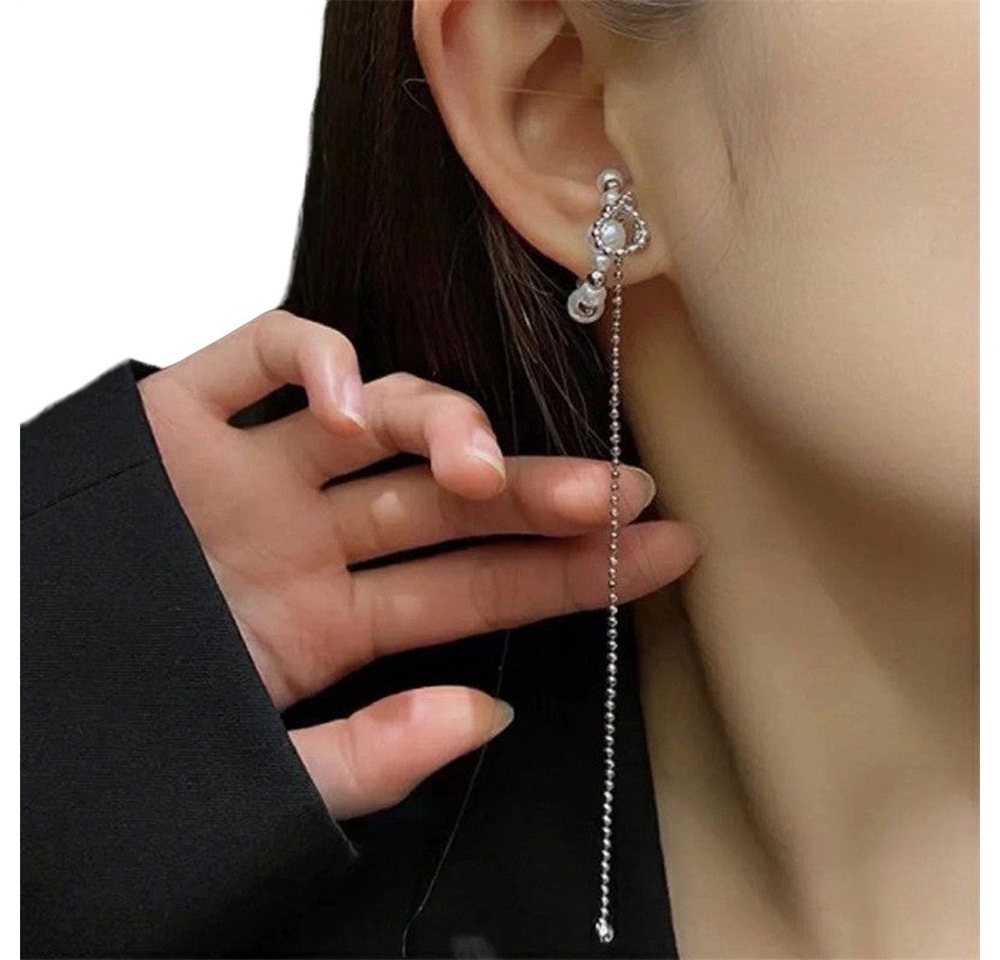 RWEUOQ Ohrhänger-Set Boho Strass Ohrhänger-Set Ohrclip Kette Quaste Ohrringe Lange Kette, Fransen Ohrringe Braut Hochzeit Ohrringe Schmuck Für Frauen Mädchen RWEUOQ Ohrhänger-Set Boho Strass Ohrhänger-Set Ohrclip Kette Quaste Ohrringe Lange Kette, Fransen Ohrringe Braut Hochzeit Ohrringe Schmuck Für Frauen Mädchen von RWEUOQ