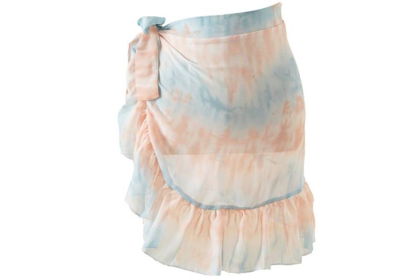 RWEUOQ Sommerrock Mädchen Mode Strand Wickelkleider Damen Strand Wickelkleider (Damen Mädchen Side Split Salon Strandkleider Strandkleider) Strand Wickelrock Strandrock Bikini von RWEUOQ