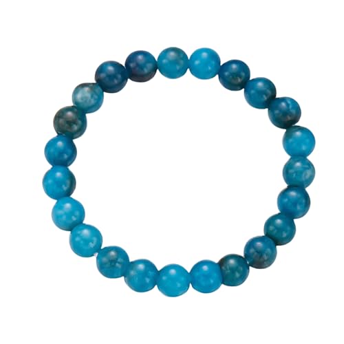 RWGSNB Armband Edelstein, Chakra Armband für Damen Herren 8 Mm Natürliche Chakra Steine Angst Armreifen Energie Edelstein Gleichgewicht Reiki Yoga Armreifen Glückskristall Freundschaftsgeschenke von RWGSNB