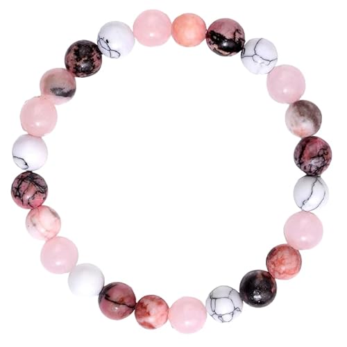 RWGSNB Steine Armband Damen 6 Mm Natursteinarmband für Damen Zierliche Geburtsstein Armreifen Elastisches Seil Farbige Perlen Edelstein Armreifen Reiki Heilkristall Schmuck Einzigartige Geburtstags RWGSNB Steine Armband Damen 6 Mm Natursteinarmband für Damen Zierliche Geburtsstein Armreifen Elastisches Seil Farbige Perlen Edelstein Armreifen Reiki Heilkristall Schmuck Einzigartige Geburtstags von RWGSNB