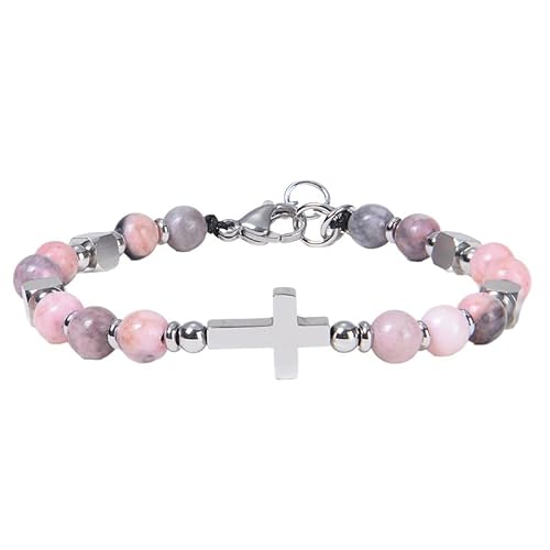 RWGSNB Steine Armband Damen Sternzeichen Armband für Damen und Herren 6 Mm Naturstein Armbänder Dehnbar 12 Sternbilder Perlen Edelstein Armreifen Reiki Yoga Heilkristall Schmuck Einzigartige Gebur von RWGSNB