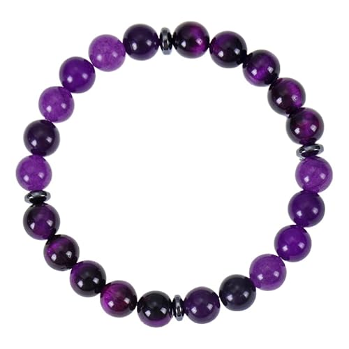 RWGSNB Steine Edelsteine Armband 6 Mm Natursteinarmband für Damen Zierliche Geburtsstein Armreifen Elastisches Seil Farbige Perlen Edelstein Armreifen Reiki Heilkristall Schmuck Einzigartige Geburt RWGSNB Steine Edelsteine Armband 6 Mm Natursteinarmband für Damen Zierliche Geburtsstein Armreifen Elastisches Seil Farbige Perlen Edelstein Armreifen Reiki Heilkristall Schmuck Einzigartige Geburt von RWGSNB