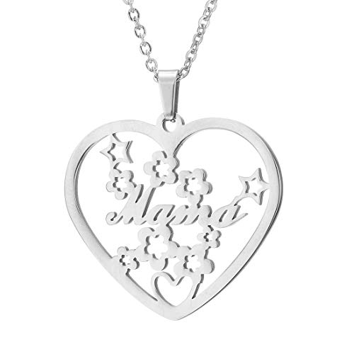 RWQIAN Mutter Plot Geschenk Mama Kette Lebensbaum Anhänger Muttertag Mama Halskette Silber 2 von RWQIAN