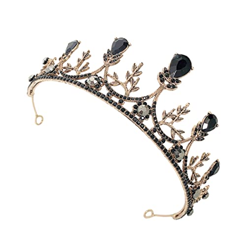 Barocke Tiara, Strass-Kristallkrone, barocke Tiara-Krone und Tiara-Krone, Vintage-Tiara für Frauen von RWRAPS