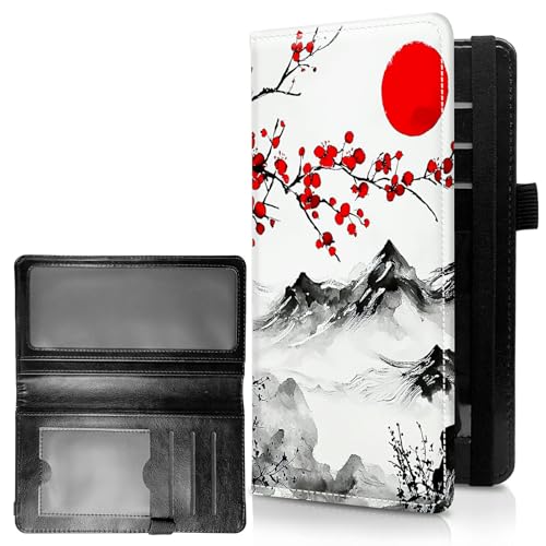 RWUTYTIUL Check Registry Covers for Persönliches Checkbook Frauen & Männer, Große Kapazität Leder Check Book Cover mit Stifthalter Checks Organizer Damen Kartenbrieftasche RFID Blockieren, Lila von RWUTYTIUL