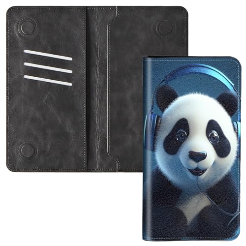 RWUTYTIUL Handy-Geldbörse und Geld-Organizer mit Magnetverschluss, 18,7 x 10 cm, RFID-blockierend, PU-Leder, Smartphone-Brieftasche für Damen und Herren, Führerschein, Münzen, Bargeld, Reisen, Strand von RWUTYTIUL