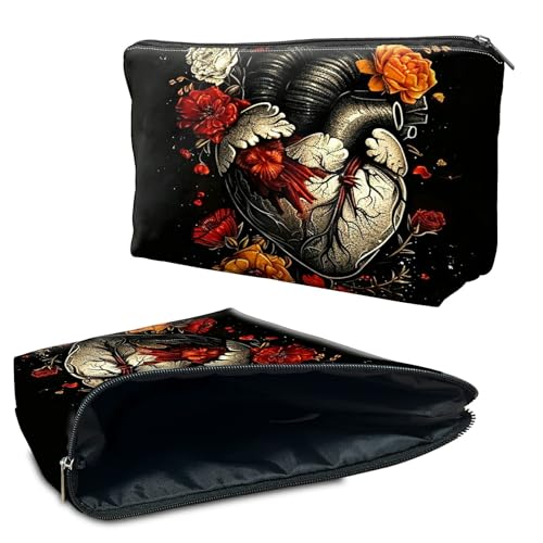 RWUTYTIUL Kosmetiktasche, Make-up-Tasche für Damen, wasserdicht, geräumig, Kulturbeutel, Reisezubehör, kleine Tasche für wichtige Utensilien, Reißverschlusstasche, Bleistift-Organizer-Tasche, Panda RWUTYTIUL Kosmetiktasche, Make-up-Tasche für Damen, wasserdicht, geräumig, Kulturbeutel, Reisezubehör, kleine Tasche für wichtige Utensilien, Reißverschlusstasche, Bleistift-Organizer-Tasche, Panda von RWUTYTIUL