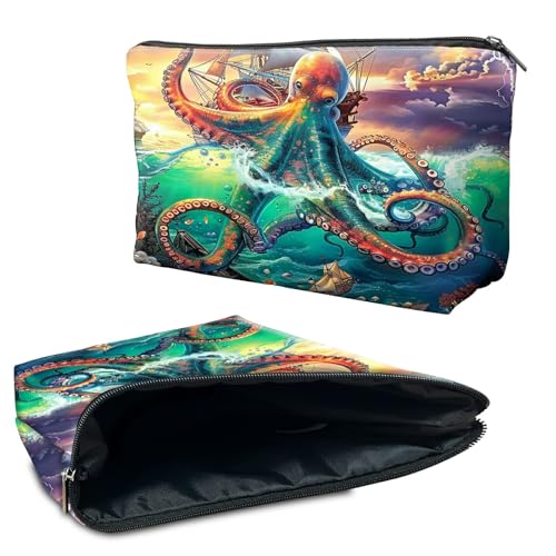 RWUTYTIUL Kosmetiktasche, Make-up-Tasche für Damen, wasserdicht, geräumig, Kulturbeutel, Reisezubehör, kleine Tasche für wichtige Utensilien, Reißverschlusstasche, Bleistift-Organizer-Tasche, Panda RWUTYTIUL Kosmetiktasche, Make-up-Tasche für Damen, wasserdicht, geräumig, Kulturbeutel, Reisezubehör, kleine Tasche für wichtige Utensilien, Reißverschlusstasche, Bleistift-Organizer-Tasche, Panda von RWUTYTIUL