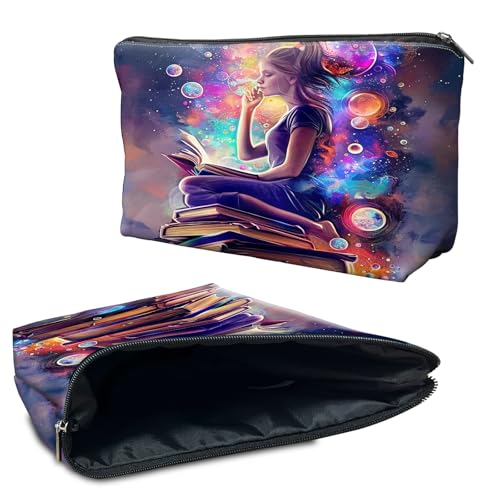 RWUTYTIUL Kosmetiktasche, Make-up-Tasche für Damen, wasserdicht, geräumig, Kulturbeutel, Reisezubehör, kleine Tasche für wichtige Utensilien, Reißverschlusstasche, Bleistift-Organizer-Tasche, Panda RWUTYTIUL Kosmetiktasche, Make-up-Tasche für Damen, wasserdicht, geräumig, Kulturbeutel, Reisezubehör, kleine Tasche für wichtige Utensilien, Reißverschlusstasche, Bleistift-Organizer-Tasche, Panda von RWUTYTIUL