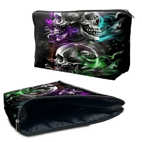 RWUTYTIUL Kosmetiktasche für Geldbörse, Make-up-Taschen für Damen, wasserdicht, geräumig, Kulturbeutel, Reisezubehör, Tasche für wichtige Utensilien, Reißverschluss-Tasche, Bleistift-Organizer-Tasche RWUTYTIUL Kosmetiktasche für Geldbörse, Make-up-Taschen für Damen, wasserdicht, geräumig, Kulturbeutel, Reisezubehör, Tasche für wichtige Utensilien, Reißverschluss-Tasche, Bleistift-Organizer-Tasche von RWUTYTIUL