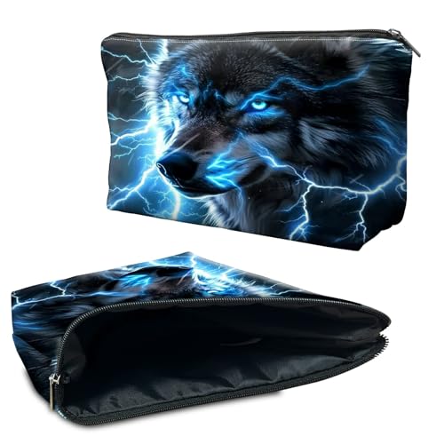 RWUTYTIUL Kosmetiktasche für Geldbörse, Make-up-Taschen für Damen, wasserdicht, geräumig, Kulturbeutel, Reisezubehör, Tasche für wichtige Utensilien, Reißverschluss-Tasche, Bleistift-Organizer-Tasche RWUTYTIUL Kosmetiktasche für Geldbörse, Make-up-Taschen für Damen, wasserdicht, geräumig, Kulturbeutel, Reisezubehör, Tasche für wichtige Utensilien, Reißverschluss-Tasche, Bleistift-Organizer-Tasche von RWUTYTIUL