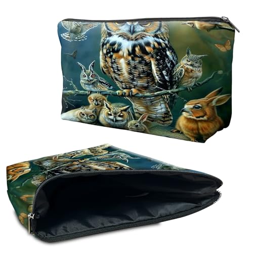 RWUTYTIUL Kosmetiktasche für Geldbörse, Make-up-Taschen für Damen, wasserdicht, geräumig, Kulturbeutel, Reisezubehör, Tasche für wichtige Utensilien, Reißverschluss-Tasche, Bleistift-Organizer-Tasche RWUTYTIUL Kosmetiktasche für Geldbörse, Make-up-Taschen für Damen, wasserdicht, geräumig, Kulturbeutel, Reisezubehör, Tasche für wichtige Utensilien, Reißverschluss-Tasche, Bleistift-Organizer-Tasche von RWUTYTIUL