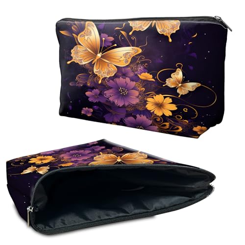 RWUTYTIUL Kosmetiktasche für Geldbörse, Make-up-Taschen für Damen, wasserdicht, geräumig, Kulturbeutel, Reisezubehör, kleine Tasche für wichtige Utensilien, Reißverschluss-Tasche RWUTYTIUL Kosmetiktasche für Geldbörse, Make-up-Taschen für Damen, wasserdicht, geräumig, Kulturbeutel, Reisezubehör, kleine Tasche für wichtige Utensilien, Reißverschluss-Tasche von RWUTYTIUL