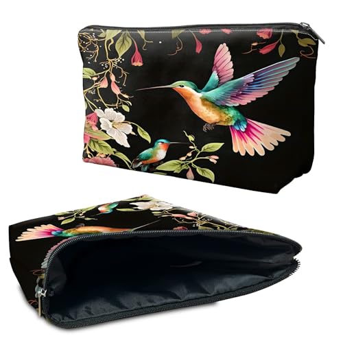 RWUTYTIUL Kosmetiktasche für Geldbörse, Make-up-Taschen für Damen, wasserdicht, geräumig, Kulturbeutel, Reisezubehör, kleine Tasche für wichtige Utensilien, Reißverschluss-Tasche RWUTYTIUL Kosmetiktasche für Geldbörse, Make-up-Taschen für Damen, wasserdicht, geräumig, Kulturbeutel, Reisezubehör, kleine Tasche für wichtige Utensilien, Reißverschluss-Tasche von RWUTYTIUL