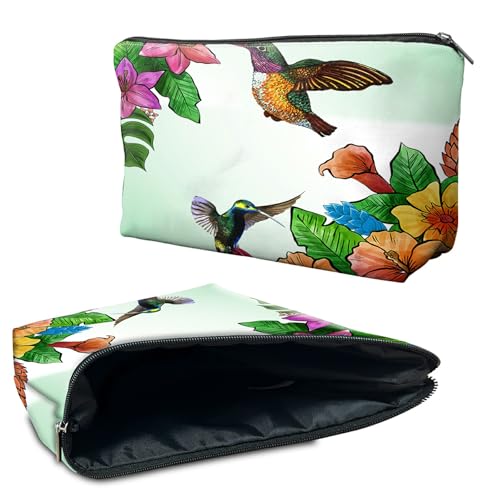 RWUTYTIUL Kosmetiktasche für Geldbörse, Make-up-Taschen für Damen, wasserdicht, geräumig, Kulturbeutel, Reisezubehör, kleine Tasche für wichtige Utensilien, Reißverschluss-Tasche RWUTYTIUL Kosmetiktasche für Geldbörse, Make-up-Taschen für Damen, wasserdicht, geräumig, Kulturbeutel, Reisezubehör, kleine Tasche für wichtige Utensilien, Reißverschluss-Tasche von RWUTYTIUL