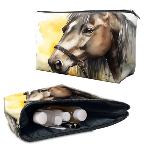 RWUTYTIUL Kosmetiktasche für Geldbörse, Make-up-Taschen für Damen, wasserdicht, geräumig, Kulturbeutel, Reisezubehör, kleine Tasche für wichtige Utensilien, Reißverschluss-Tasche RWUTYTIUL Kosmetiktasche für Geldbörse, Make-up-Taschen für Damen, wasserdicht, geräumig, Kulturbeutel, Reisezubehör, kleine Tasche für wichtige Utensilien, Reißverschluss-Tasche von RWUTYTIUL