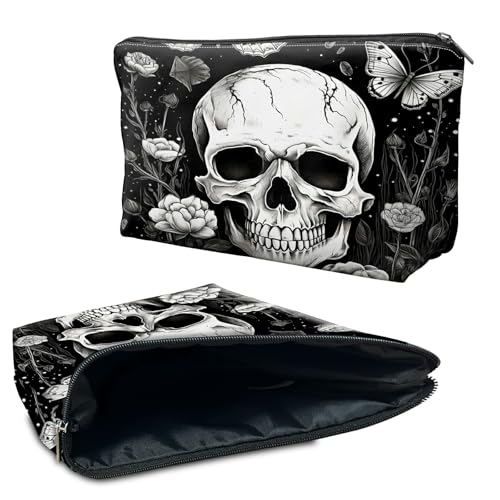 RWUTYTIUL Kosmetiktasche für Geldbörse, Make-up-Taschen für Damen, wasserdicht, geräumig, Kulturbeutel, Reisezubehör, kleine Tasche für wichtige Utensilien, Reißverschluss-Tasche RWUTYTIUL Kosmetiktasche für Geldbörse, Make-up-Taschen für Damen, wasserdicht, geräumig, Kulturbeutel, Reisezubehör, kleine Tasche für wichtige Utensilien, Reißverschluss-Tasche von RWUTYTIUL