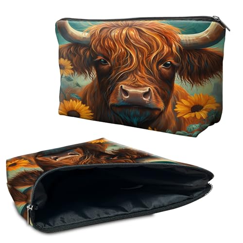 RWUTYTIUL Kosmetiktasche für Geldbörse, Make-up-Taschen für Damen, wasserdicht, geräumig, Kulturbeutel, Reisezubehör, kleine Tasche für wichtige Utensilien, Reißverschluss-Tasche RWUTYTIUL Kosmetiktasche für Geldbörse, Make-up-Taschen für Damen, wasserdicht, geräumig, Kulturbeutel, Reisezubehör, kleine Tasche für wichtige Utensilien, Reißverschluss-Tasche von RWUTYTIUL