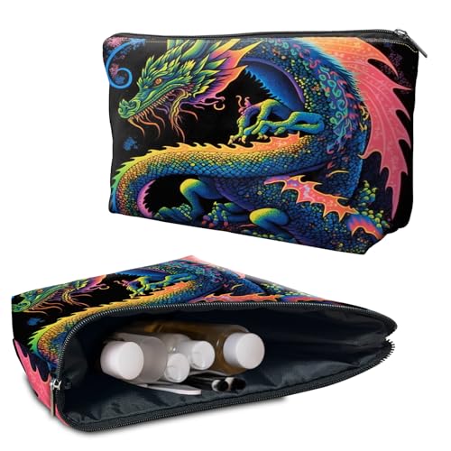 RWUTYTIUL Kosmetiktasche für Geldbörse, Make-up-Taschen für Damen, wasserdicht, geräumig, Kulturbeutel, Reisezubehör, kleine Tasche für wichtige Utensilien, Reißverschluss-Tasche RWUTYTIUL Kosmetiktasche für Geldbörse, Make-up-Taschen für Damen, wasserdicht, geräumig, Kulturbeutel, Reisezubehör, kleine Tasche für wichtige Utensilien, Reißverschluss-Tasche von RWUTYTIUL