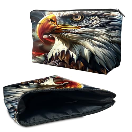 RWUTYTIUL Kosmetiktasche für Geldbörse, Make-up-Taschen für Damen, wasserdicht, geräumig, Kulturbeutel, Reisezubehör, kleine Tasche für wichtige Utensilien, Reißverschlusstasche RWUTYTIUL Kosmetiktasche für Geldbörse, Make-up-Taschen für Damen, wasserdicht, geräumig, Kulturbeutel, Reisezubehör, kleine Tasche für wichtige Utensilien, Reißverschlusstasche von RWUTYTIUL