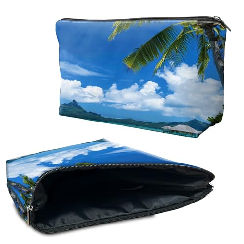 RWUTYTIUL Kosmetiktasche für Geldbörse, Make-up-Taschen für Damen, wasserdicht, geräumig, Kulturbeutel, Reisezubehör, kleine Tasche für wichtige Utensilien, Reißverschlusstasche RWUTYTIUL Kosmetiktasche für Geldbörse, Make-up-Taschen für Damen, wasserdicht, geräumig, Kulturbeutel, Reisezubehör, kleine Tasche für wichtige Utensilien, Reißverschlusstasche von RWUTYTIUL