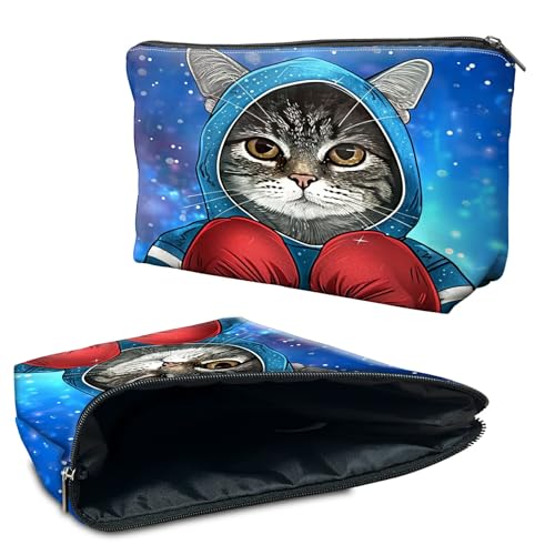 RWUTYTIUL Kosmetiktasche für Geldbörse, Make-up-Taschen für Damen, wasserdicht, geräumig, Kulturbeutel, Reisezubehör, kleine Tasche für wichtige Utensilien, Reißverschlusstasche RWUTYTIUL Kosmetiktasche für Geldbörse, Make-up-Taschen für Damen, wasserdicht, geräumig, Kulturbeutel, Reisezubehör, kleine Tasche für wichtige Utensilien, Reißverschlusstasche von RWUTYTIUL