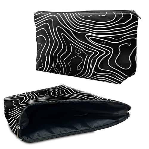 RWUTYTIUL Kosmetiktasche für Geldbörse, Make-up-Taschen für Damen, wasserdicht, geräumig, Kulturbeutel, Reisezubehör, kleine Tasche für wichtige Utensilien, Reißverschlusstasche RWUTYTIUL Kosmetiktasche für Geldbörse, Make-up-Taschen für Damen, wasserdicht, geräumig, Kulturbeutel, Reisezubehör, kleine Tasche für wichtige Utensilien, Reißverschlusstasche von RWUTYTIUL