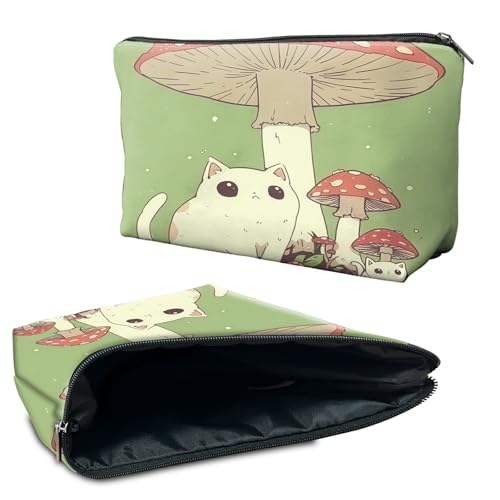 RWUTYTIUL Kosmetiktasche für Geldbörse, Make-up-Taschen für Damen, wasserdicht, geräumig, Kulturbeutel, Reisezubehör, kleine Tasche für wichtige Utensilien, Reißverschlusstasche RWUTYTIUL Kosmetiktasche für Geldbörse, Make-up-Taschen für Damen, wasserdicht, geräumig, Kulturbeutel, Reisezubehör, kleine Tasche für wichtige Utensilien, Reißverschlusstasche von RWUTYTIUL