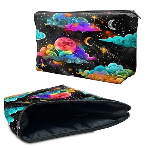 RWUTYTIUL Kosmetiktasche für Geldbörse, Make-up-Taschen für Damen, wasserdicht, geräumig, Kulturbeutel, Reisezubehör, kleine Tasche für wichtige Utensilien, Reißverschlusstasche RWUTYTIUL Kosmetiktasche für Geldbörse, Make-up-Taschen für Damen, wasserdicht, geräumig, Kulturbeutel, Reisezubehör, kleine Tasche für wichtige Utensilien, Reißverschlusstasche von RWUTYTIUL