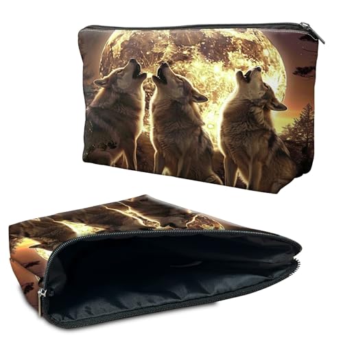 RWUTYTIUL Kosmetiktasche für Geldbörse, Make-up-Taschen für Damen, wasserdicht, geräumig, Kulturbeutel, Reisezubehör, kleine Tasche für wichtige Utensilien, Reißverschlusstasche RWUTYTIUL Kosmetiktasche für Geldbörse, Make-up-Taschen für Damen, wasserdicht, geräumig, Kulturbeutel, Reisezubehör, kleine Tasche für wichtige Utensilien, Reißverschlusstasche von RWUTYTIUL