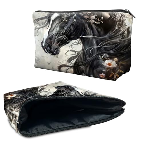 RWUTYTIUL Kosmetiktasche für Geldbörse, Make-up-Taschen für Damen, wasserdicht, geräumig, Kulturbeutel, Reisezubehör, kleine Tasche für wichtige Utensilien, Reißverschlusstasche RWUTYTIUL Kosmetiktasche für Geldbörse, Make-up-Taschen für Damen, wasserdicht, geräumig, Kulturbeutel, Reisezubehör, kleine Tasche für wichtige Utensilien, Reißverschlusstasche von RWUTYTIUL