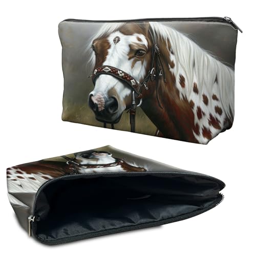 RWUTYTIUL Kosmetiktasche für Geldbörse, Make-up-Taschen für Damen, wasserdicht, geräumig, Kulturbeutel, Reisezubehör, kleine Tasche für wichtige Utensilien, Reißverschlusstasche RWUTYTIUL Kosmetiktasche für Geldbörse, Make-up-Taschen für Damen, wasserdicht, geräumig, Kulturbeutel, Reisezubehör, kleine Tasche für wichtige Utensilien, Reißverschlusstasche von RWUTYTIUL