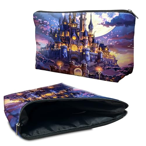 RWUTYTIUL Kosmetiktasche für Geldbörse, Make-up-Taschen für Damen, wasserdicht, geräumig, Kulturbeutel, Reisezubehör, kleine Tasche für wichtige Utensilien, Reißverschlusstasche RWUTYTIUL Kosmetiktasche für Geldbörse, Make-up-Taschen für Damen, wasserdicht, geräumig, Kulturbeutel, Reisezubehör, kleine Tasche für wichtige Utensilien, Reißverschlusstasche von RWUTYTIUL