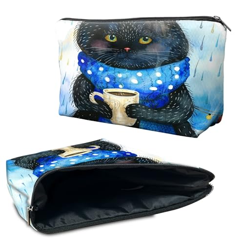 RWUTYTIUL Kosmetiktasche für Geldbörse, Make-up-Taschen für Damen, wasserdicht, geräumig, Kulturbeutel, Reisezubehör, kleine Tasche für wichtige Utensilien, Reißverschlusstasche RWUTYTIUL Kosmetiktasche für Geldbörse, Make-up-Taschen für Damen, wasserdicht, geräumig, Kulturbeutel, Reisezubehör, kleine Tasche für wichtige Utensilien, Reißverschlusstasche von RWUTYTIUL