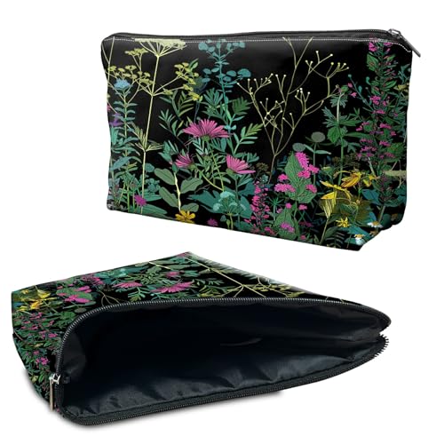 RWUTYTIUL Kosmetiktasche für Geldbörse, Make-up-Taschen für Damen, wasserdicht, geräumig, Kulturbeutel, Reisezubehör, kleine Tasche für wichtige Utensilien, Reißverschlusstasche RWUTYTIUL Kosmetiktasche für Geldbörse, Make-up-Taschen für Damen, wasserdicht, geräumig, Kulturbeutel, Reisezubehör, kleine Tasche für wichtige Utensilien, Reißverschlusstasche von RWUTYTIUL