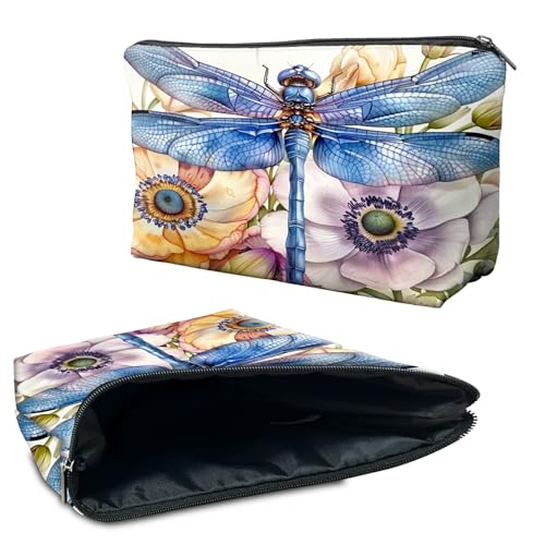 RWUTYTIUL Kosmetiktasche für Geldbörse, Make-up-Taschen für Damen, wasserdicht, geräumig, Kulturbeutel, Reisezubehör, kleine Tasche für wichtige Utensilien, Reißverschlusstasche RWUTYTIUL Kosmetiktasche für Geldbörse, Make-up-Taschen für Damen, wasserdicht, geräumig, Kulturbeutel, Reisezubehör, kleine Tasche für wichtige Utensilien, Reißverschlusstasche von RWUTYTIUL