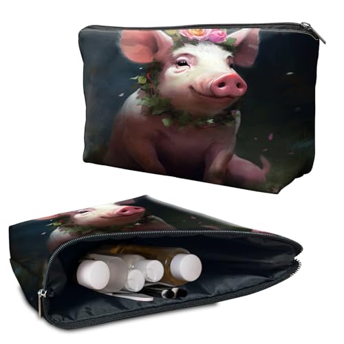 RWUTYTIUL Kosmetiktasche für Geldbörse, Make-up-Taschen für Damen, wasserdicht, geräumig, Kulturbeutel, Reisezubehör, kleine Tasche für wichtige Utensilien, Reißverschlusstasche RWUTYTIUL Kosmetiktasche für Geldbörse, Make-up-Taschen für Damen, wasserdicht, geräumig, Kulturbeutel, Reisezubehör, kleine Tasche für wichtige Utensilien, Reißverschlusstasche von RWUTYTIUL