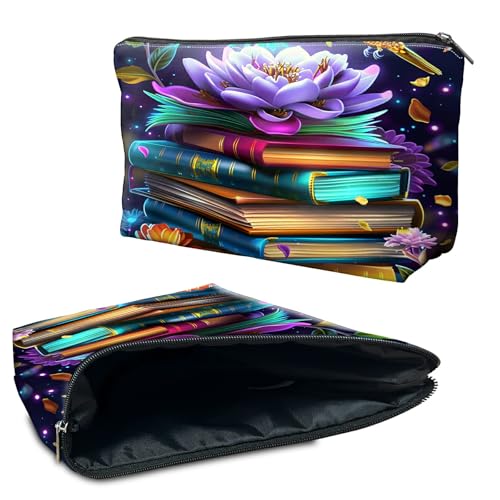 RWUTYTIUL Kosmetiktasche für Geldbörse, Make-up-Taschen für Damen, wasserdicht, geräumig, Kulturbeutel, Reisezubehör, kleine Tasche für wichtige Utensilien, Reißverschlusstasche RWUTYTIUL Kosmetiktasche für Geldbörse, Make-up-Taschen für Damen, wasserdicht, geräumig, Kulturbeutel, Reisezubehör, kleine Tasche für wichtige Utensilien, Reißverschlusstasche von RWUTYTIUL